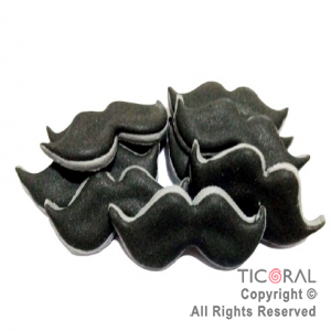 ADORNO BIGOTES AZUCAR X 10